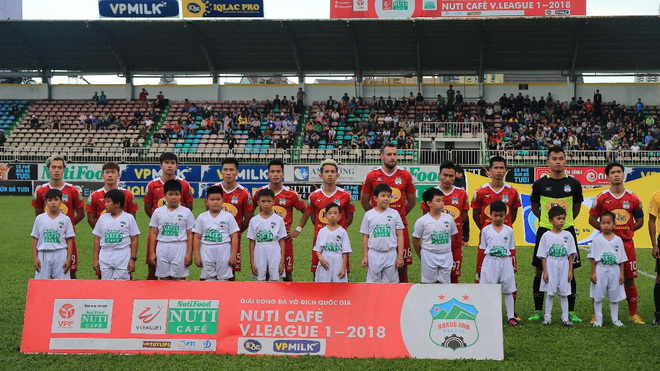 Lịch trực tiếp vòng 24 V-League 2018