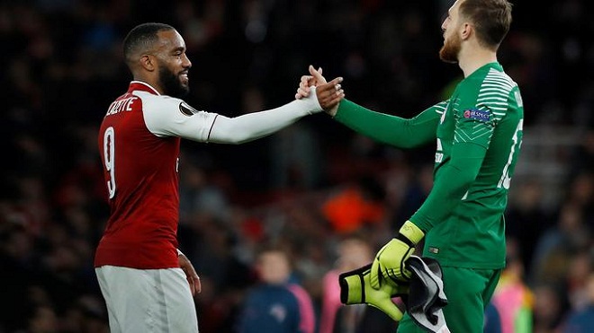 ĐIỂM NHẤN Arsenal 1-1 Atletico: Quà chia tay Wenger chưa hoàn hảo. Oblak xuất sắc như De Gea