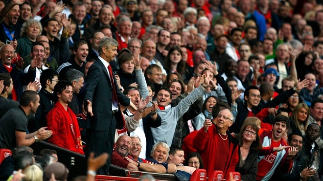 Arsene Wenger: 'Khi tôi nhìn lại, tôi nhận ra M.U là một đội bóng tuyệt vời'