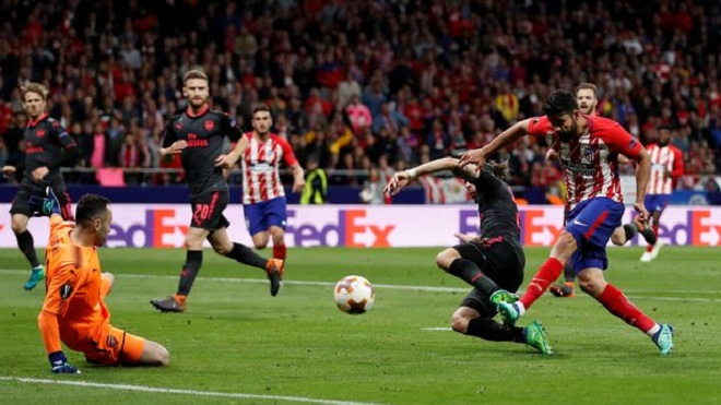 ĐIỂM NHẤN Atletico 1-0 Arsenal: Diego Costa ám ảnh ‘Pháo thủ’. Wenger trắng tay ra đi