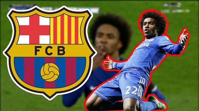 Barcelona tăng đề nghị hỏi mua Willian lên 65 triệu bảng