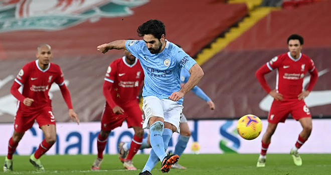 Liverpool 1-4 Man City, Kết quả bóng đá Anh, Bảng xếp hạng Ngoại hạng Anh, video clip bàn thắng trận Liverpool vs Man City, kết quả bóng đá Anh hôm nay, BXH bóng đá Anh