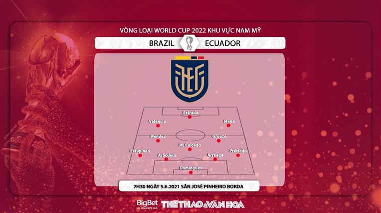 Soi kèo nhà cái Brazil vs Ecuador, Vòng loại World Cup 2022 khu vực Nam Mỹ. Trực tiếp bóng đá, Trực tiếp Brazil vs Ecuador, Kèo bóng đá Brazil vs Ecuador, BXH Nam Mỹ