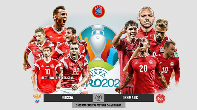 Kèo nhà cái. Soi kèo Đan Mạch vs Nga. VTV6 VTV3 trực tiếp bóng đá EURO 2021