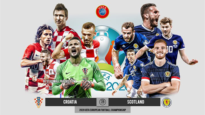 Kèo nhà cái. Soi kèo Scotland vs Croatia. VTV6 VTV3 trực tiếp bóng đá EURO 2021