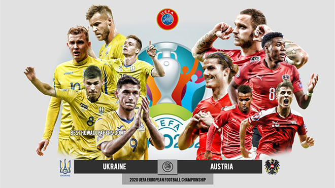 Kèo nhà cái. Soi kèo Ukraine vs Áo. VTV6 VTV3 trực tiếp bóng đá EURO 2021
