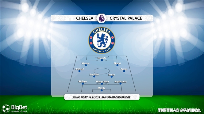 Soi kèo nhà cái Chelsea vs Crystal Palace và nhận định bóng đá Ngoại hạng Anh. Kèo bóng đá Chelsea vs Crystal Palace (21h00, 14/8). Tỷ lệ kèo nhà cái Ngoại hạng Anh vòng 1.