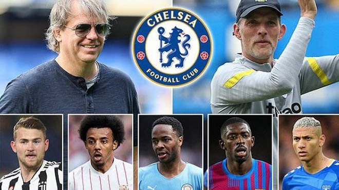 Chelsea sẽ đá với đội hình nào nếu có đủ 6 mục tiêu mùa Hè này?