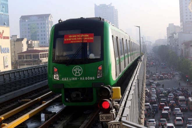 Đường sắt Cát Linh Hà Đông, Đường sắt Đô thị, Cát linh, Hà Đông, tàu điện ngầm