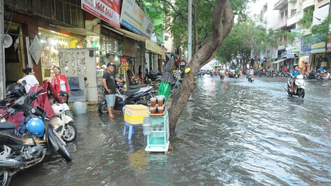 Thành phố Hồ Chí Minh chuẩn bị ứng phó đợt triều cường lên cao trên 1,7m