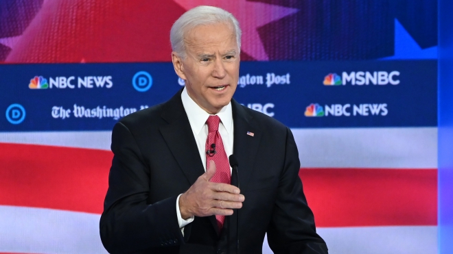 Bầu cử tổng thống Mỹ 2020: Ông Joe Biden dẫn đầu danh sách ứng cử viên đảng Dân chủ