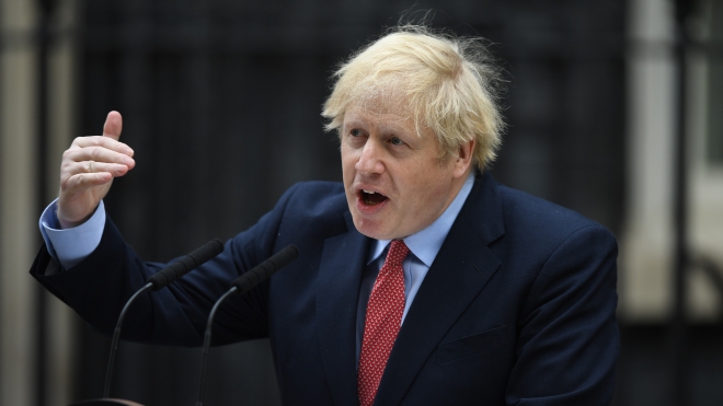 Thủ tướng Anh Boris Johnson tuyên bố vượt qua đỉnh dịch