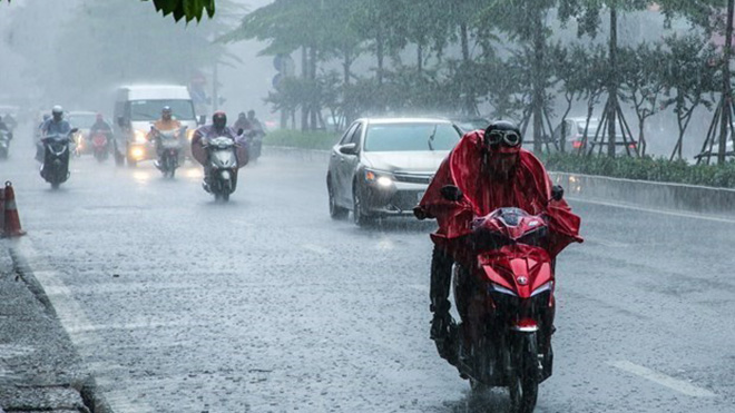 Thời tiết hôm nay, Miền Bắc ngày nắng, tối mưa dông miền Nam mưa to và dông, dự báo thời tiết, thời tiết