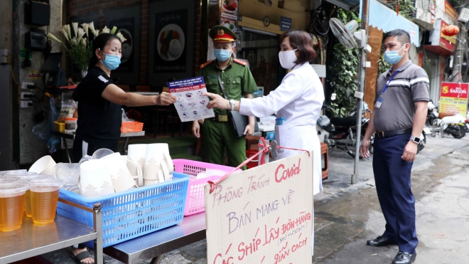 Hà Nội ra văn bản hỏa tốc yêu cầu xử lý nghiêm vi phạm quy định phòng, chống dịch Covid-19