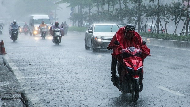 Các khu vực đều có mưa và dông, đề phòng thời tiết nguy hiểm