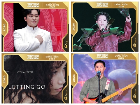Top 10 đề cử Giải Âm nhạc Cống hiến 2026