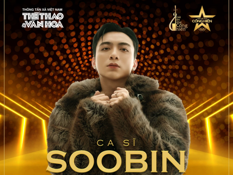SOOBIN: "Đảm nhận vai trò Đại sứ giải Cống hiến là một dấu mốc rất ý nghĩa"