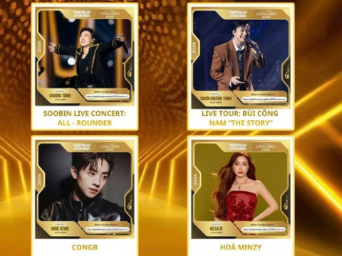 Kết quả bình chọn Top 10 đề cử Giải Âm nhạc Cống hiến 2026: Cuộc đua sôi động và nhiều bất ngờ