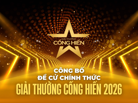 Công bố Đề cử chính thức Giải thưởng Cống hiến 2026