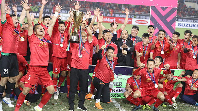 VFF, tuyển thủ vui mừng vì sớm có bản quyền AFF Cup 2020