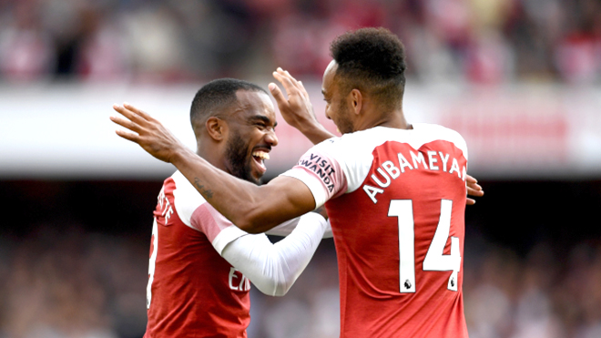 Arsenal: Aubameyang, nguồn cảm hứng cho Lacazette thăng hoa