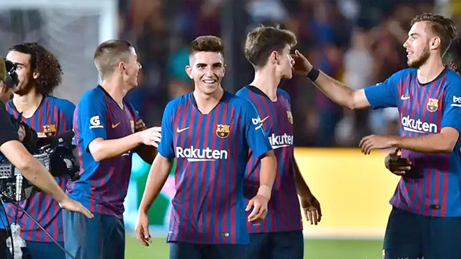 Giao hữu Barca: Những thiên thần nhỏ của Valverde