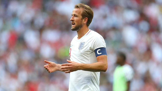 Hy vọng của tuyển Anh đang nằm trên vai Harry Kane