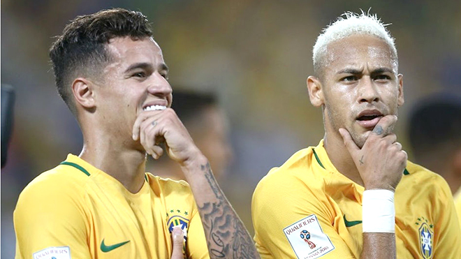 Với Alves, Coutinho hay không kém gì Neymar