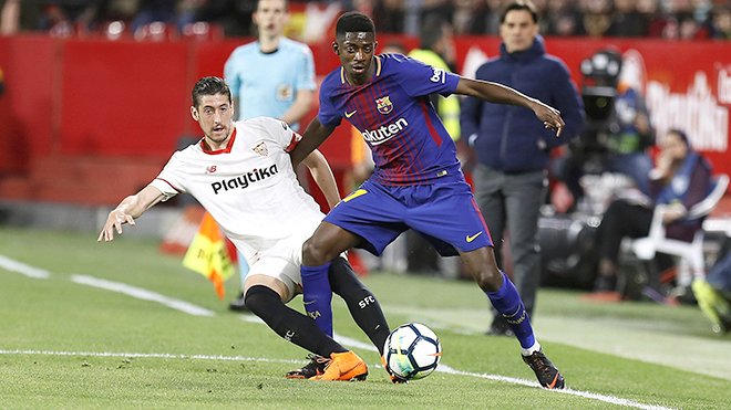 Dembele luôn cần Messi dẫn dắt