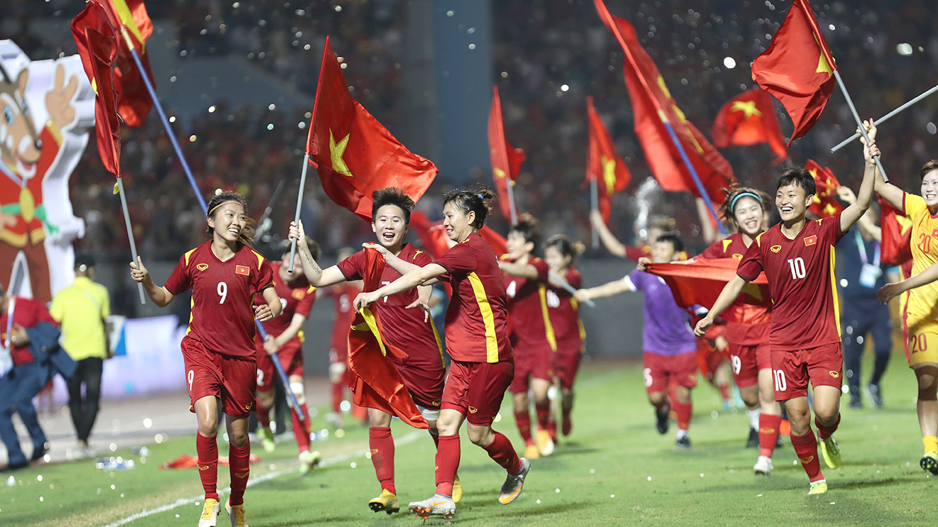bóng đá nữ Việt Nam, HLV Mai Đức Chung, dt bóng đá nữ Việt Nam, SEA Games 31, HCV SEA Games 31, World Cup, Huỳnh Như, Tuyết Dung, Hải Yến, Chương Thị Kiều