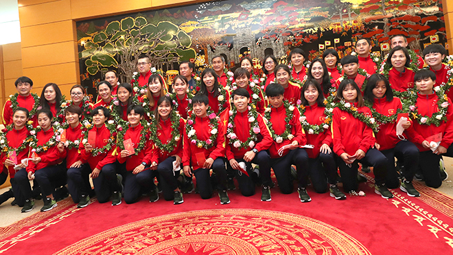 bóng đá Việt nam, tuyển nữ Việt Nam, thủ tướng, thủ tướng Phạm Minh Chính, HLV Mai Đức Chung, World Cup bóng đá nữ, dt nữ Việt Nam, VFF, ASIAN Cup nữ, SEA Games