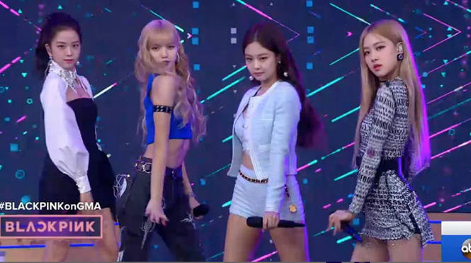 Xem Black Pink trình diễn bốc lửa ‘DDU-DU DDU-DU’ trên ‘Good Morning America’