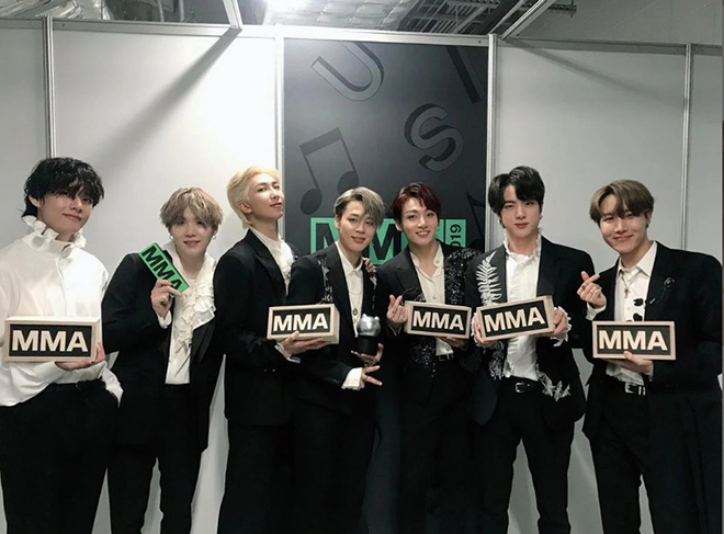 BTS, Bts, Jungkook, MMA 2019, Giải Âm nhạc Melon 2019, Dionysus, bts