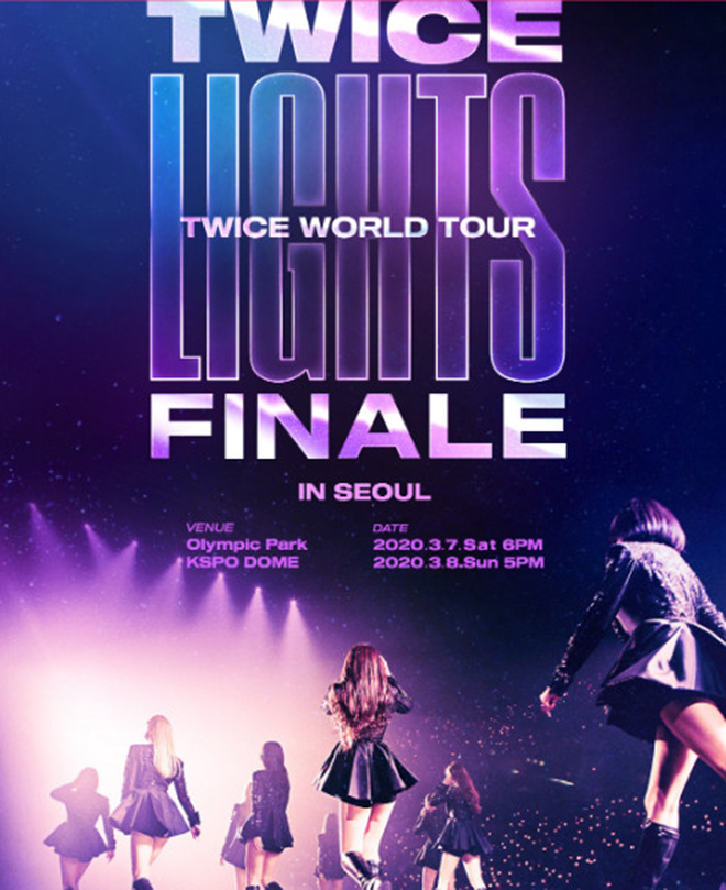 Twice, TWICELIGHTS in Seoul, COVID-19, JYP Entertainment, TWICE