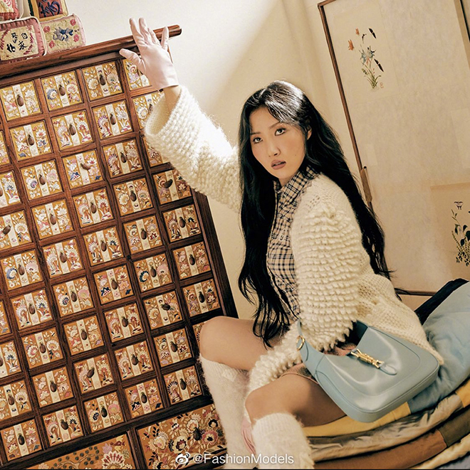 Mamamoo, Hwasa, GUCCI Jackie 1961, Hwasa đại diện cho GUCCI, Alessandro Michele