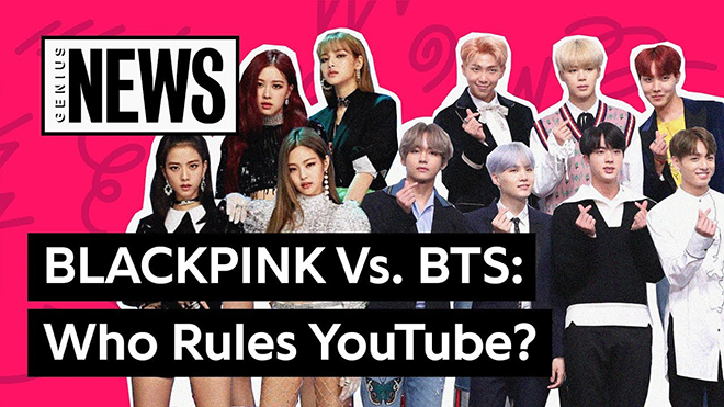 K-pop, BTS, Twice, Blackpink, YouTube, Red Velvet, ASTRO, EXO, Stray Kids, GOT7