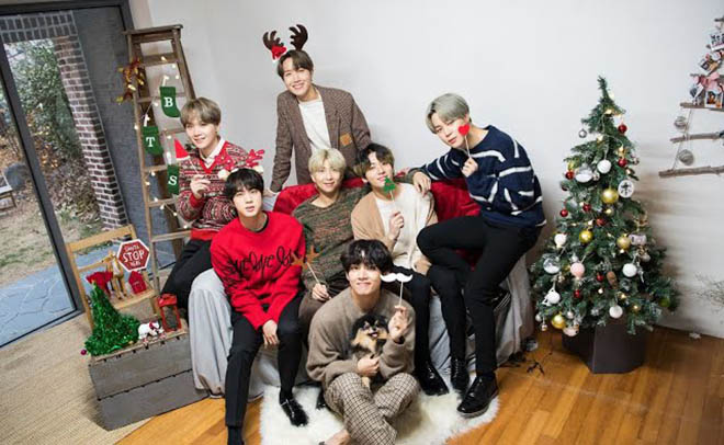 BTS, Giáng sinh, Noel, Chùm ảnh Giáng sinh của BTS, Jungkook, Suga, Jimin, Jin