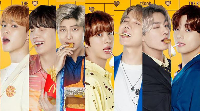 BTS, Mức phí quảng cáo của BTS, BTS là người mẫu đắt giá nhất Hàn Quốc, V BTS