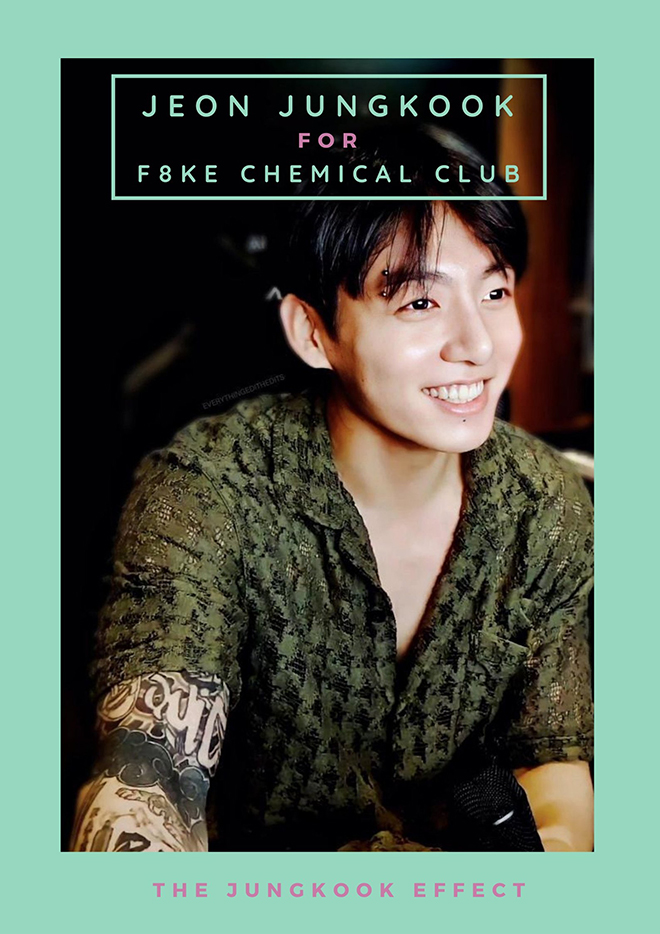 BTS, Jungkook, Vua thương hiệu Jungkook, F8ke Chemical Club bán đắt nhờ Jungkook