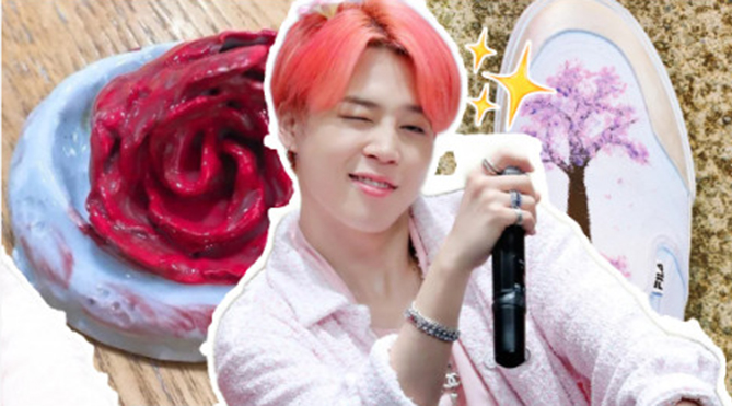 Những tác phẩm nghệ thuật ra đời từ đôi tay của Jimin BTS, đẹp không thể tin nổi