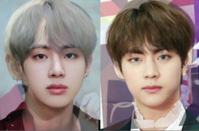 V BTS, Jin BTS, BTS, Jin V BTS giống nhau, Cá tính Jin V BTS, Gương mặt Jin V BTS