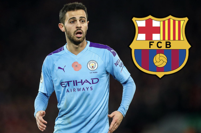 Barca lăm le, Man City chốt tương lai Bernardo Silva