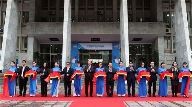 Khai trương Trung tâm báo chí quốc tế Hội nghị Thượng đỉnh Hoa Kỳ - Triều Tiên lần hai