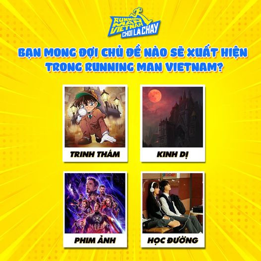 các thử thách trong Running Man mùa 2, thử thách Running Man, Running Man mùa 2, thử thách kinh dị trong Runing Man, thử thách của Running Man, Running Man Vietnam 2