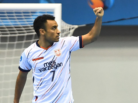 Hassanzadeh là cầu thủ futsal hay nhất châu Á hiện tại. Ảnh: AFC