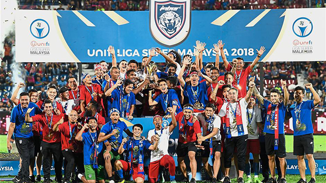 Đội bóng giàu có và truyền thống bậc nhất Malaysia Johor Darul Ta’zim trả lương cho các thành viên cao bậc nhất Đông Nam Á. Ảnh: STT