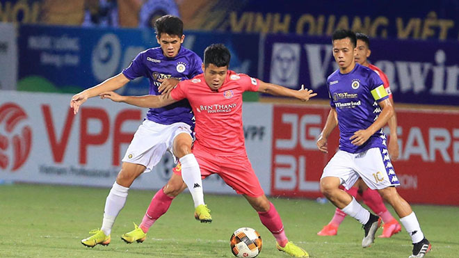 bóng đá Việt Nam, tin tức bóng đá, V League, kết quả bóng đá V League, BXH V League, TPHCM vs Hà Nội, Văn Quyết, lịch thi đấu V League 2020