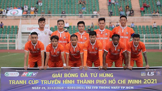 Topenland Bình Định cho thấy họ sẵn sàng cho mùa giải 2021. Ảnh: BDFC