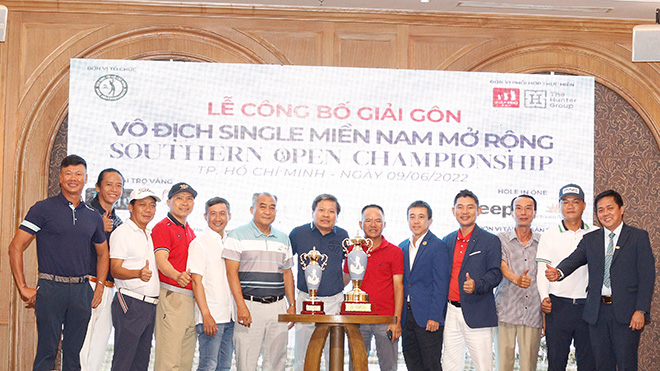 Giải golf vô địch Single miền Nam mở rộng 2022 dự kiến sẽ có 130 tay golf tranh tài. Ảnh: CV