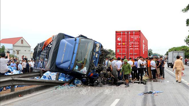 6 tháng, Quốc lộ 5 xảy ra 47 vụ tai nạn giao thông làm chết 53 người, chủ yếu tại Hải Dương 